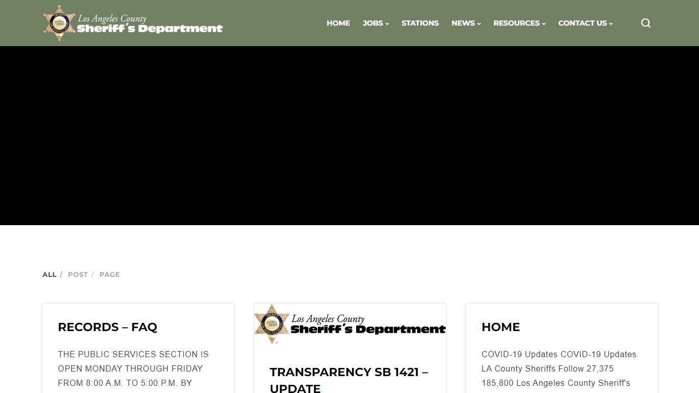 Search Results for “Public Records” | Los Angeles County Sheriff's ...